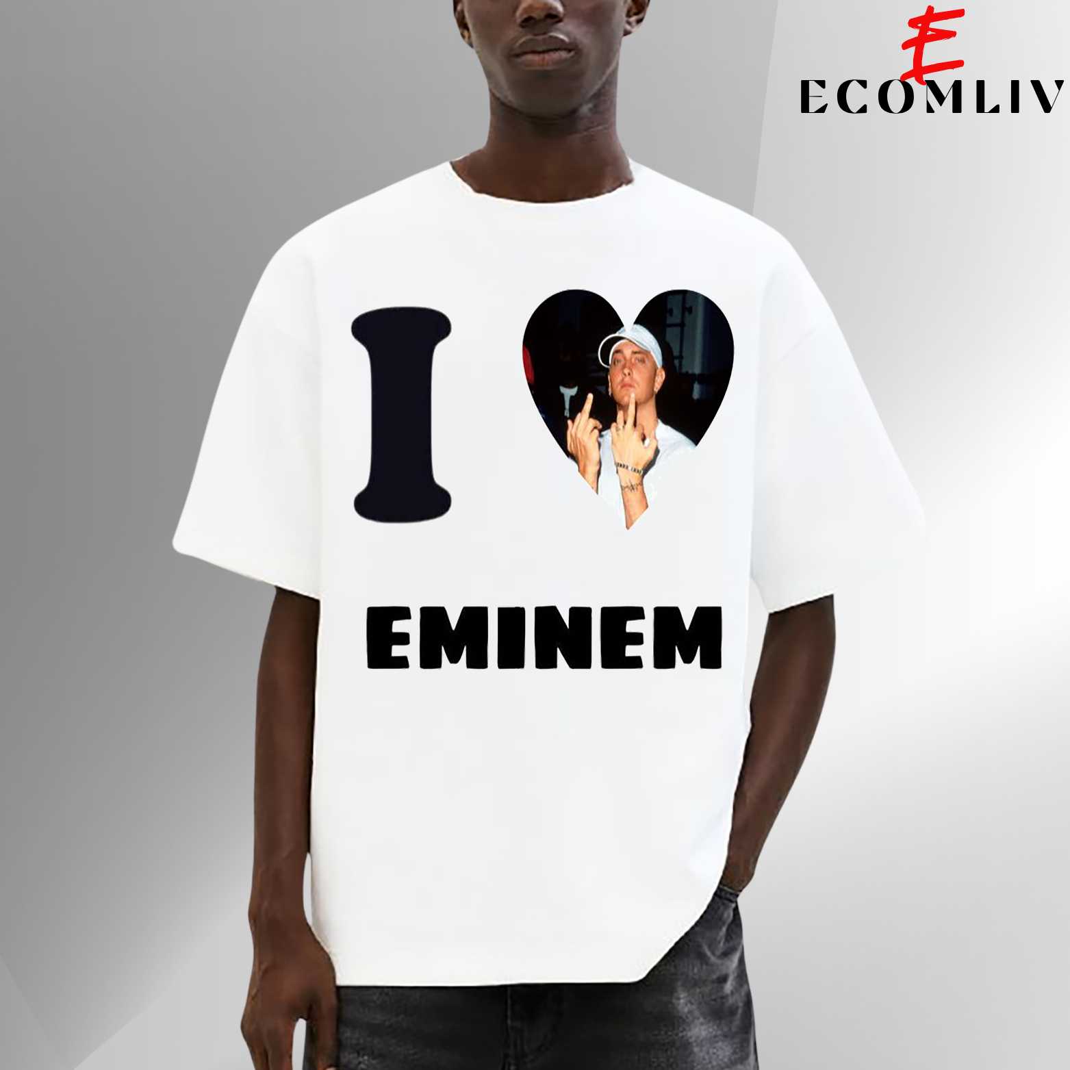 I Love Eminem T Shirt, Unisex Tee, Hip Hop Streetwear